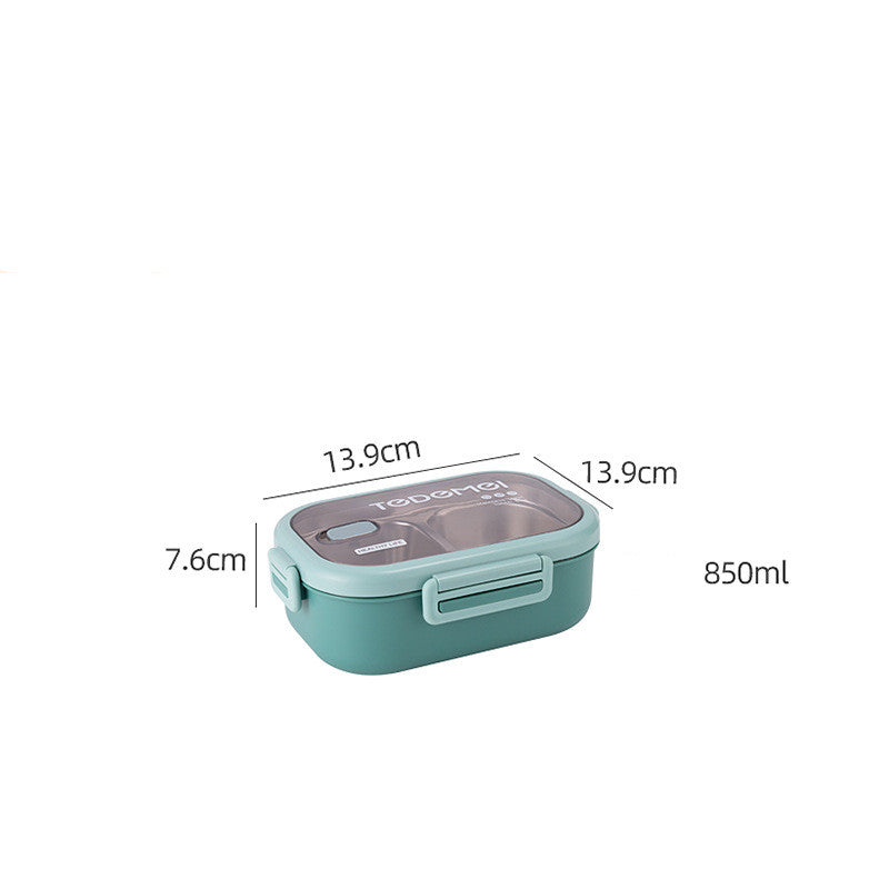 stainless lunch box size