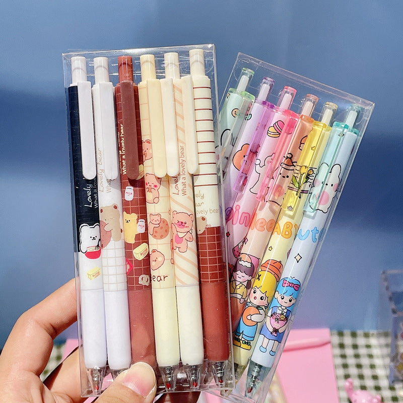 colorful pen set