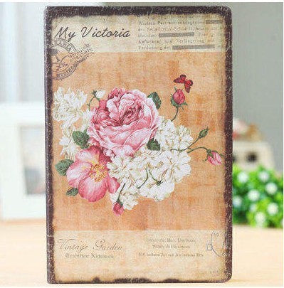 Vintage Flowers Notebook