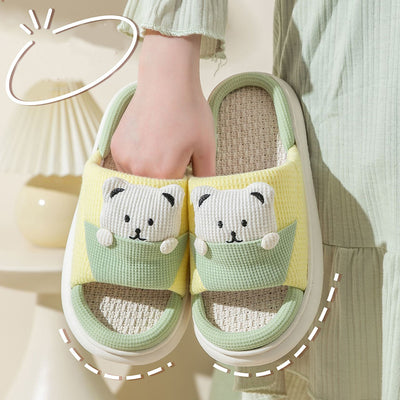 Cute Comfortable Bear Slippers