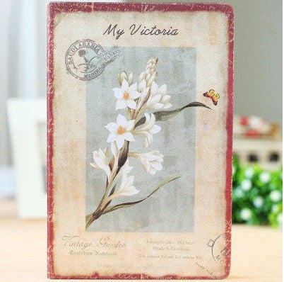 Vintage Flowers Notebook