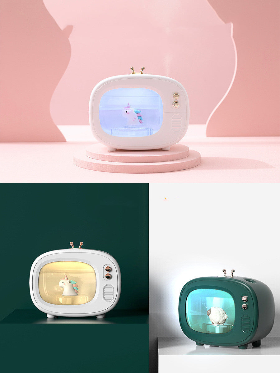 Humidificador de TV para mascotas