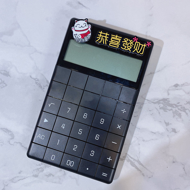 cartoon calculator