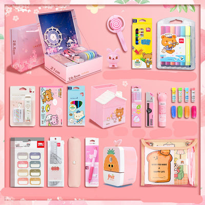 Cute stationery gift mega set