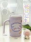 Stainless Steel Mug Coffee Tea Plastic With Lid Straw Cup For Students