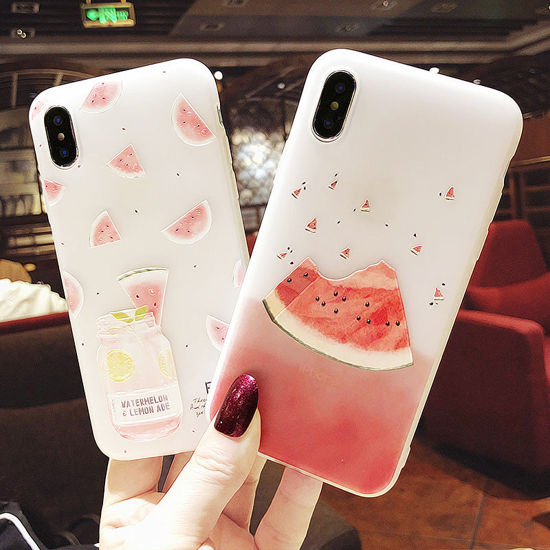 Funda para móvil con diseño de sandía de verano