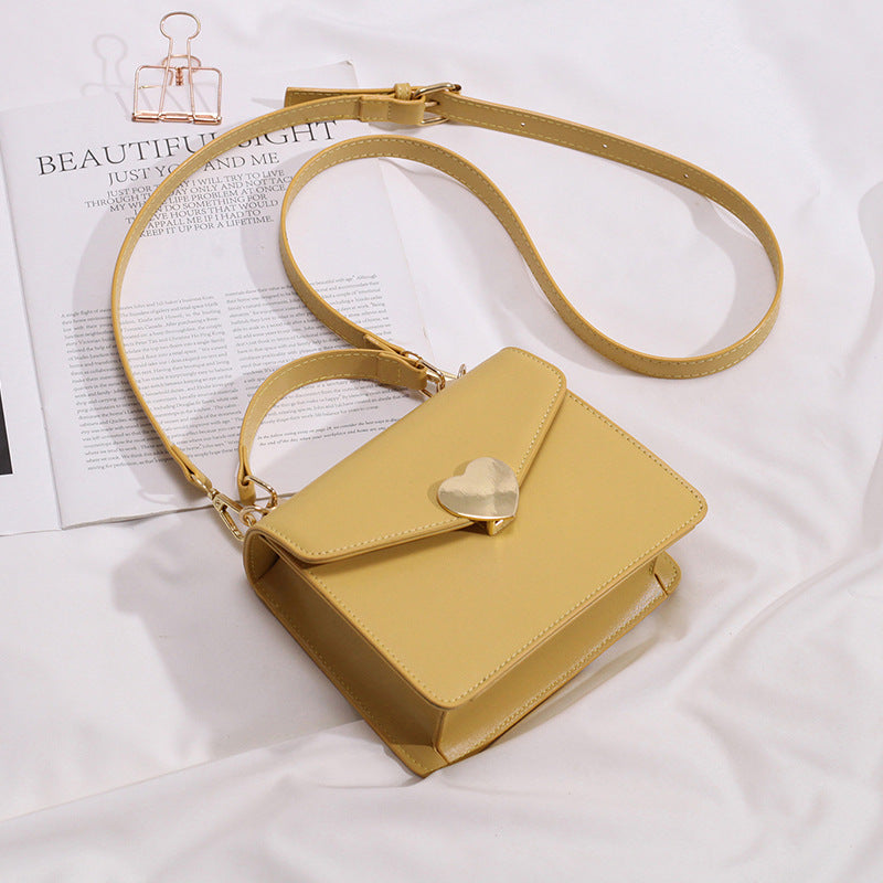 Heart Lock Crossbody Bag