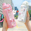 Sweet Pastel Straw Bottle