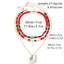 Beaded Women's Christmas Necklace