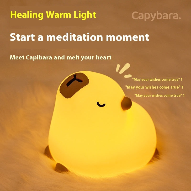 Capybara Silicone Night Lamp