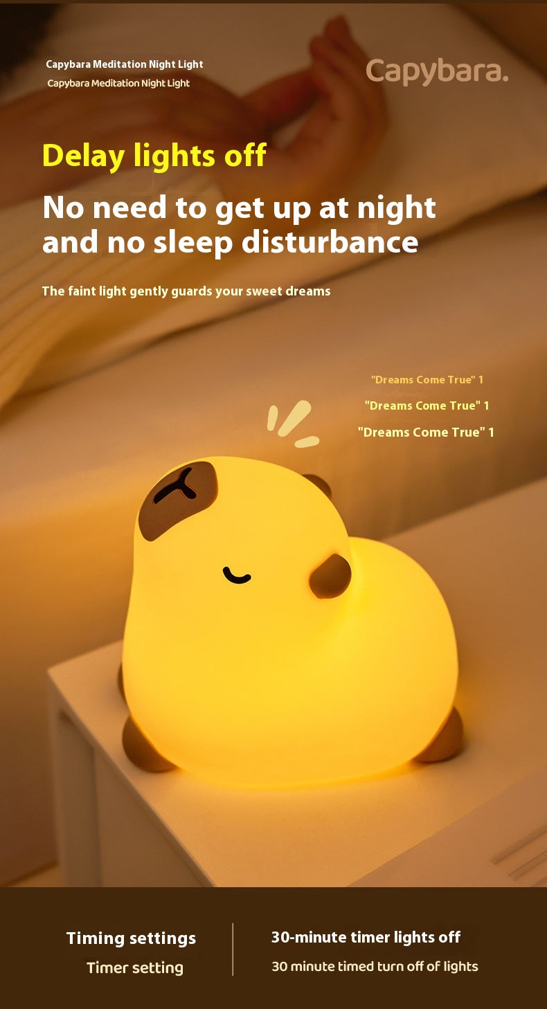 Capybara Silicone Night Lamp