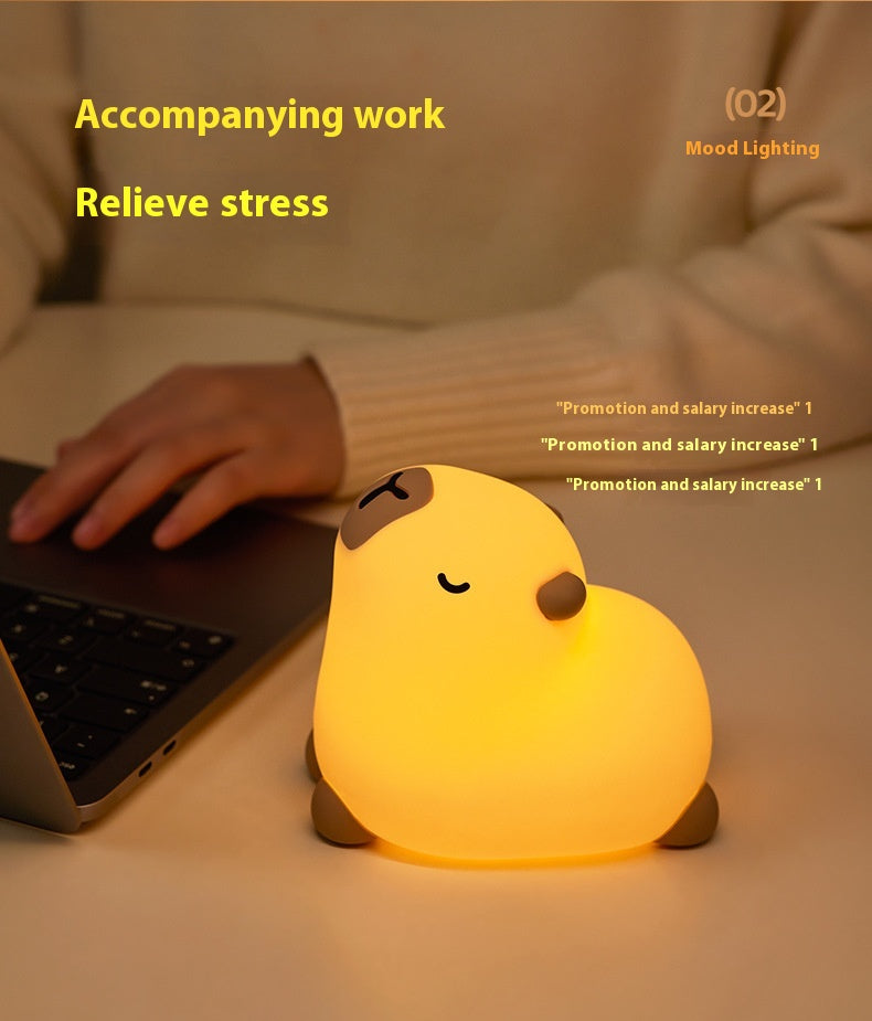 Capybara Silicone Night Lamp