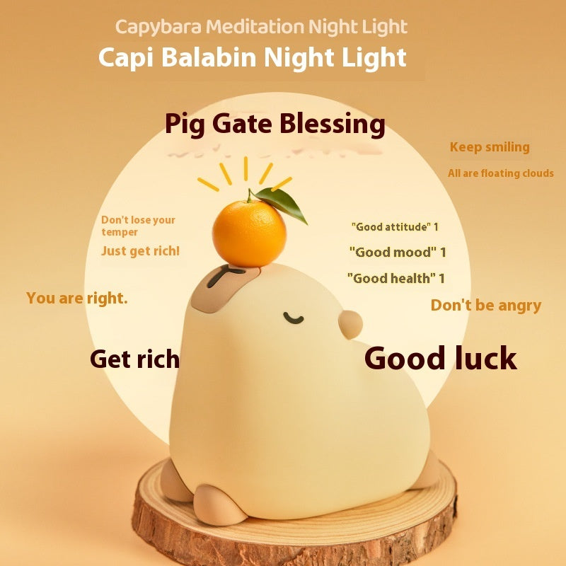 Capybara Silicone Night Lamp