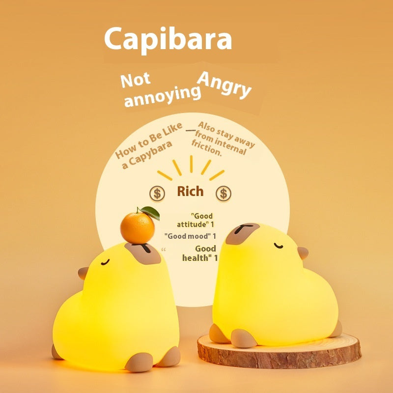 Capybara Silicone Night Lamp