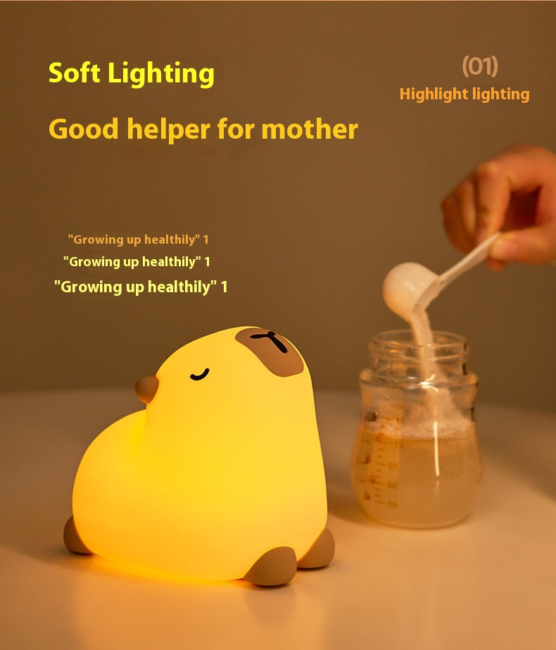 Capybara Silicone Night Lamp