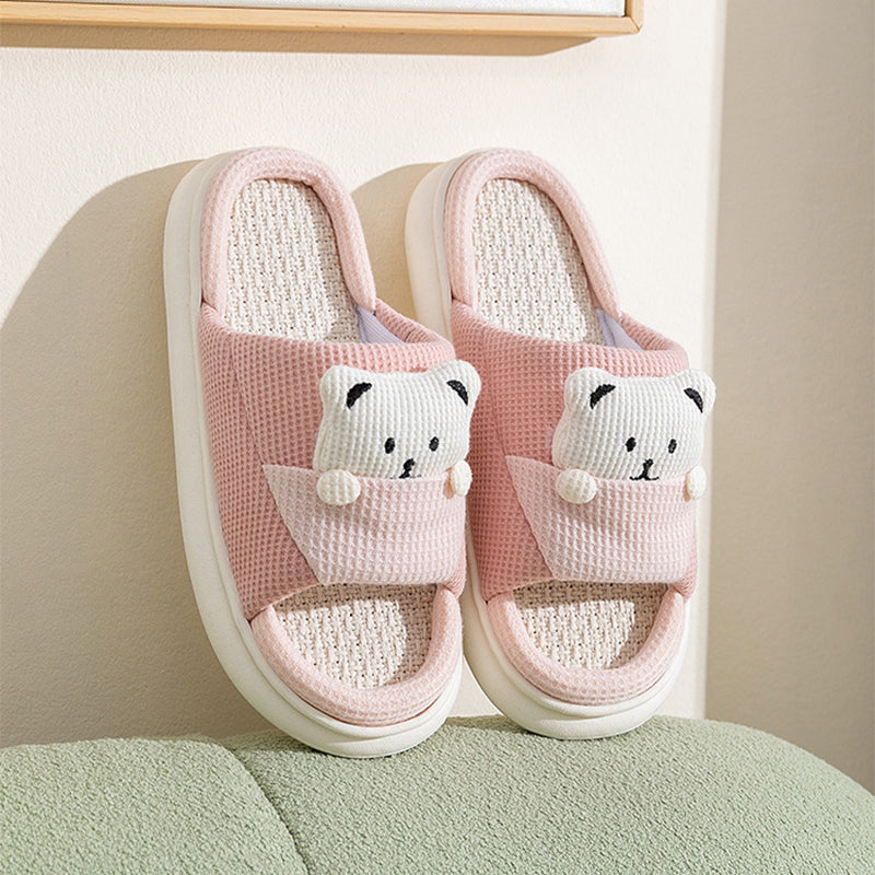 Cute Comfortable Bear Slippers