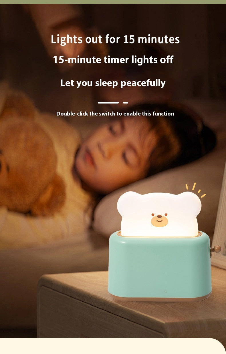 Cute Bear Toast Lamp