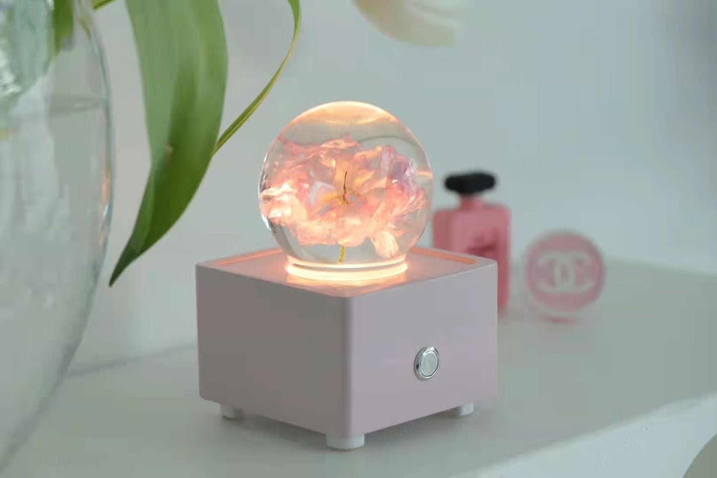 Crystal Ball Cherry Blossom Speaker