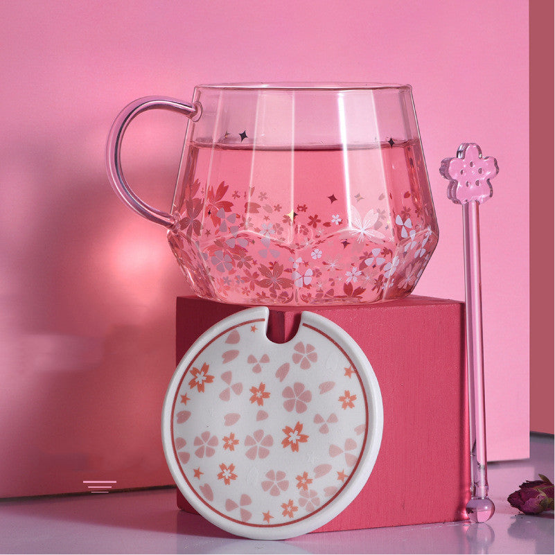 Lovely Cherry Blossom Cup