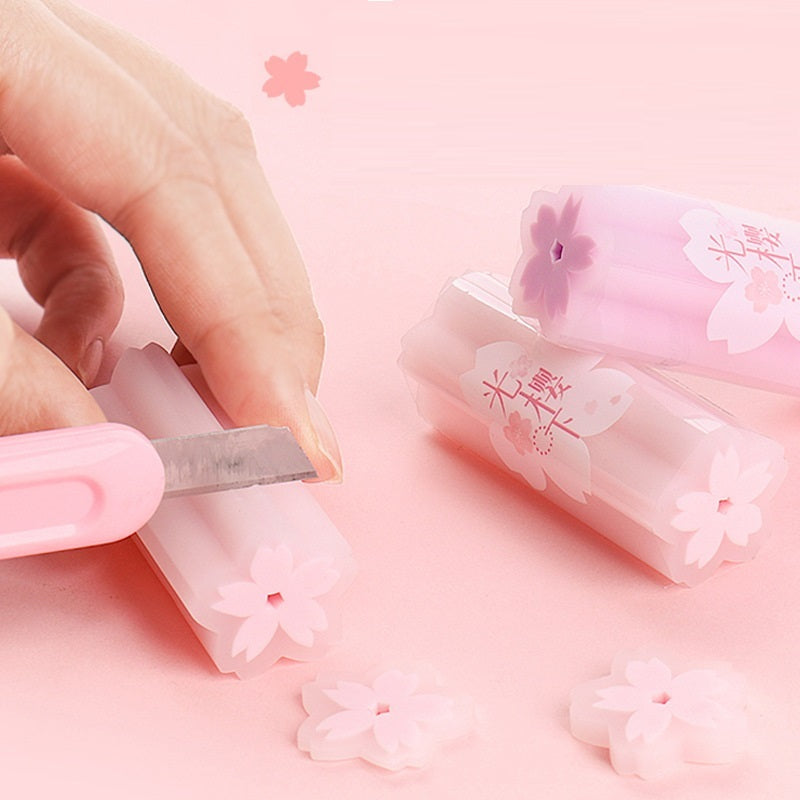 Cherry Blossom Erasers