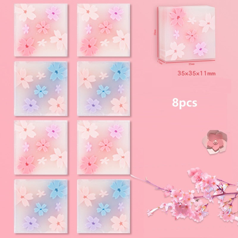 Cherry Blossom Erasers