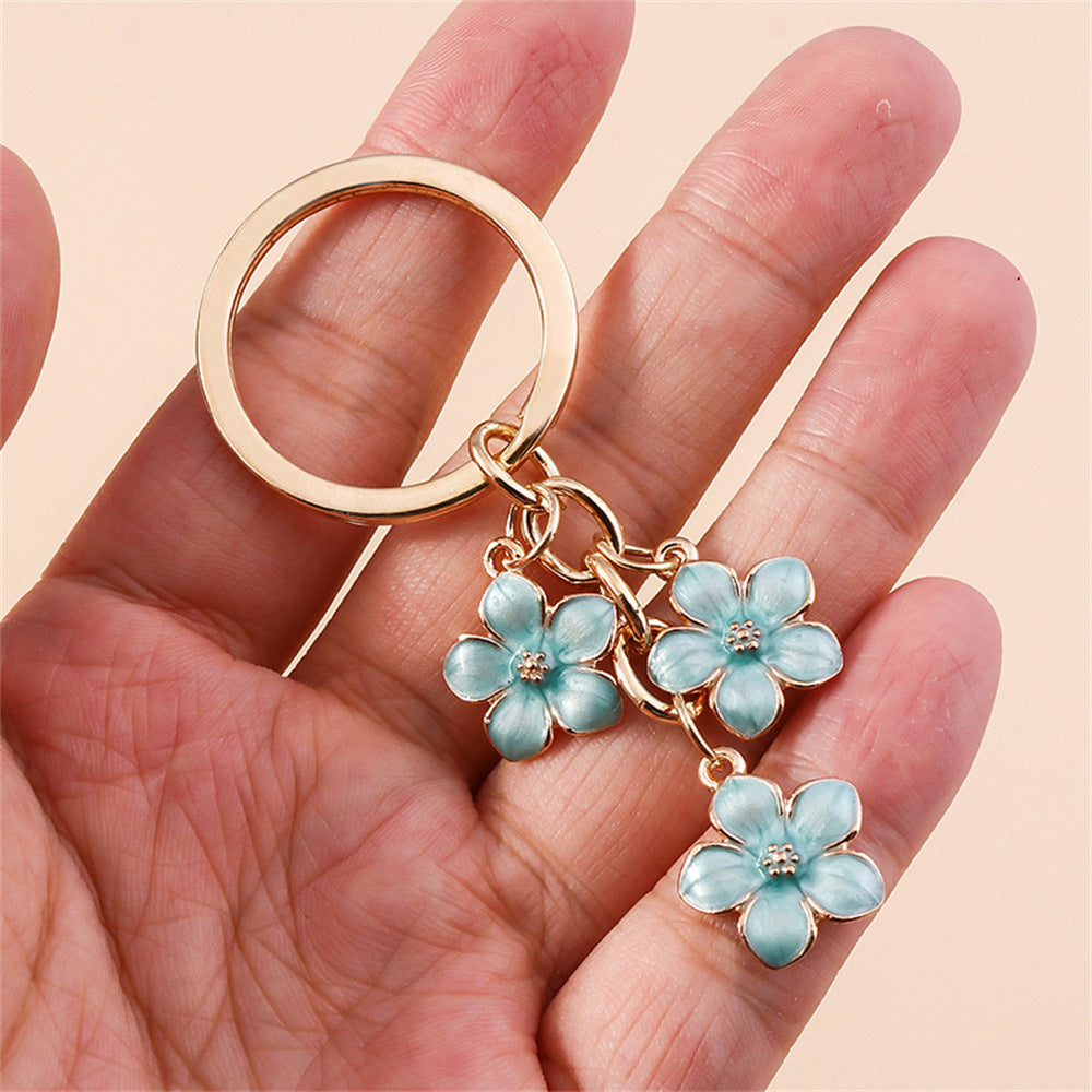 Sweet Cherry Blossom Keychain