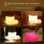 Cute Cat Silicone Lamp