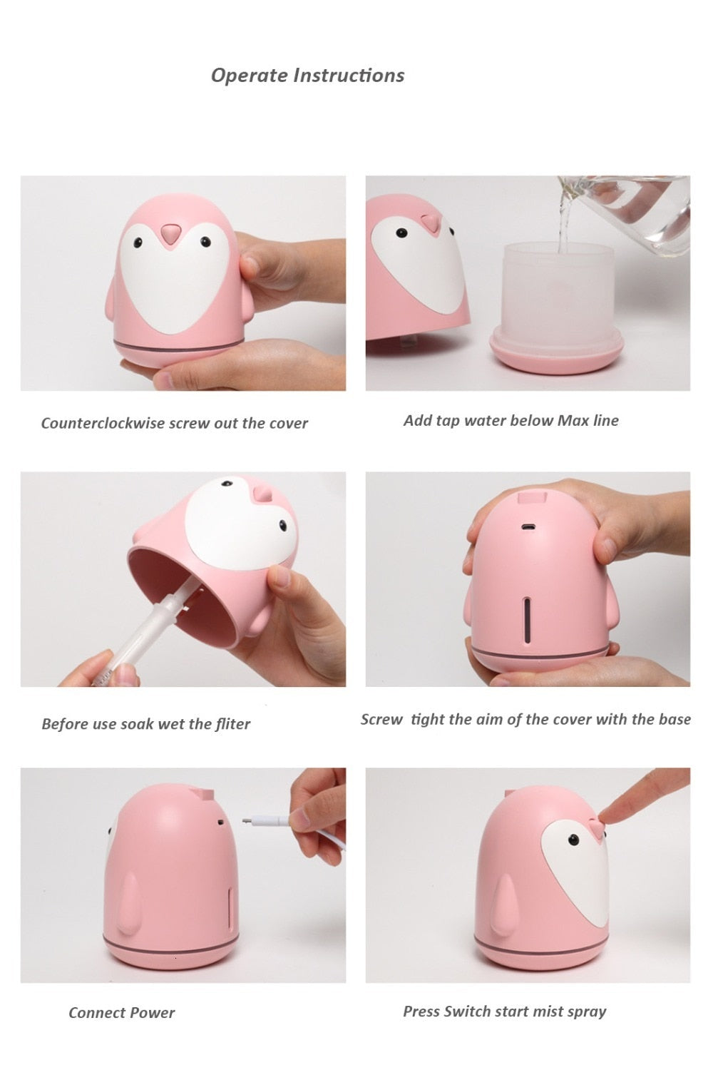 Adorable Penguin Humidifier