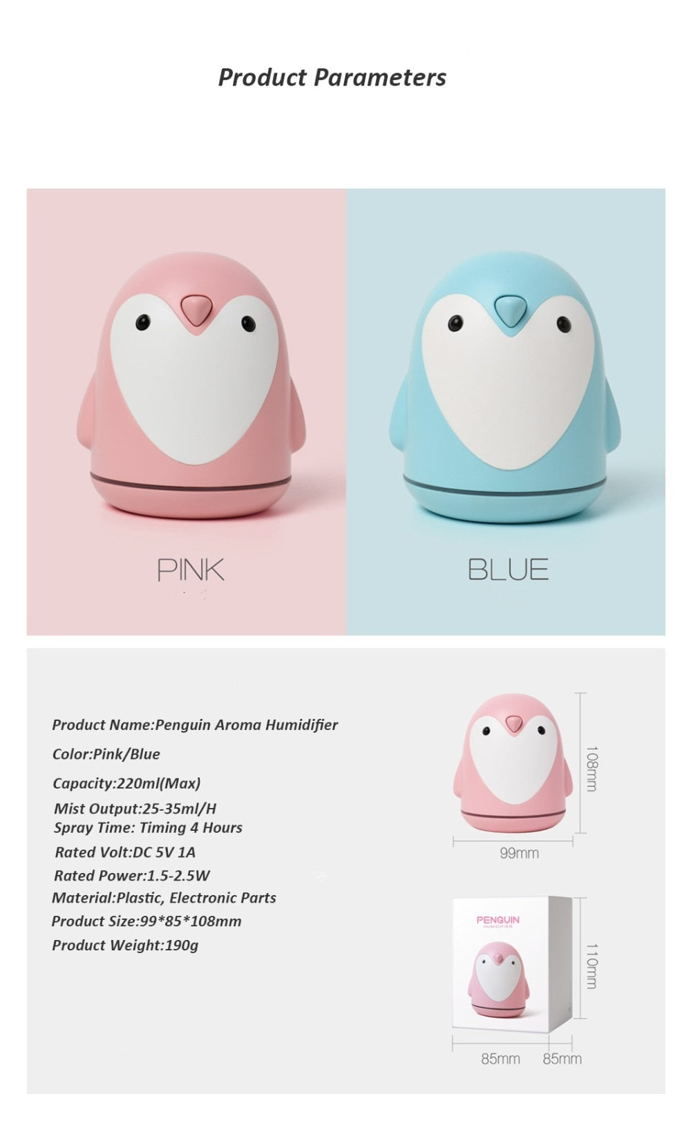 Adorable Penguin Humidifier