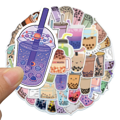 milk tea sticker