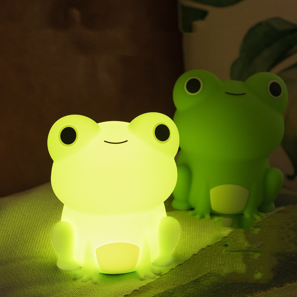 Cute Frog Silicone Lamp