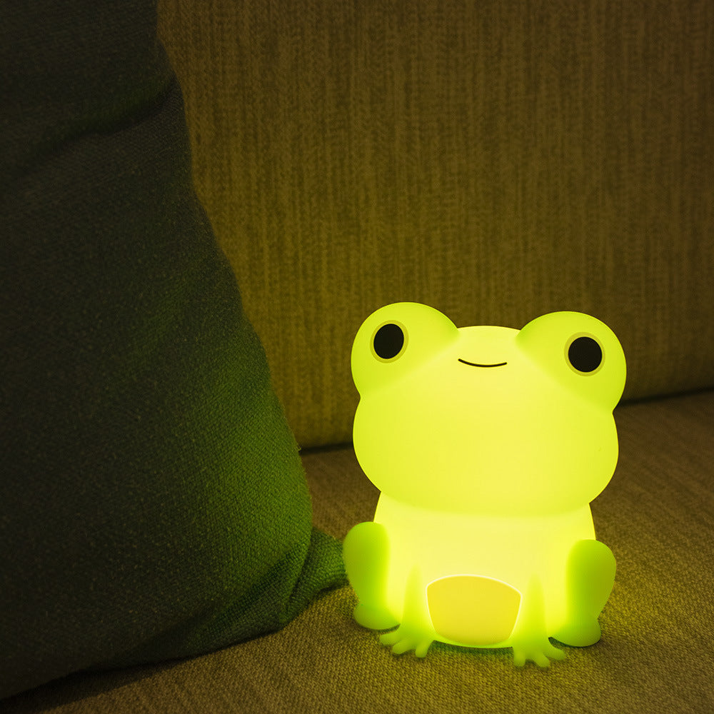 Cute Frog Silicone Lamp