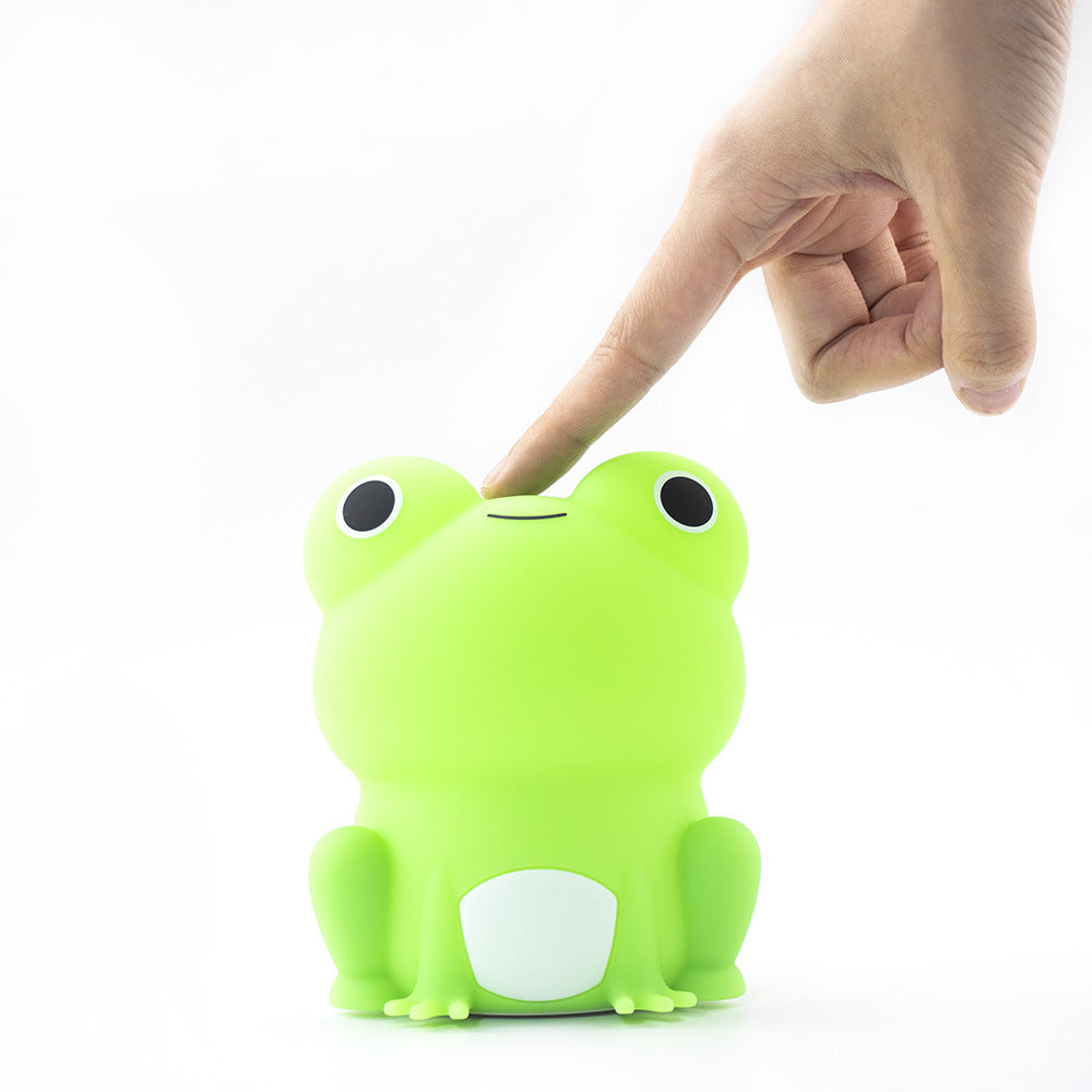 Cute Frog Silicone Lamp