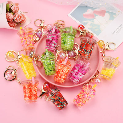 Fruits Oil Key Chain