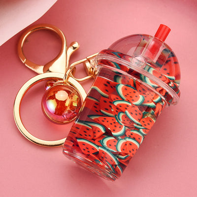 Fruits Oil Key Chain