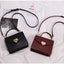 Heart Lock Crossbody Bag