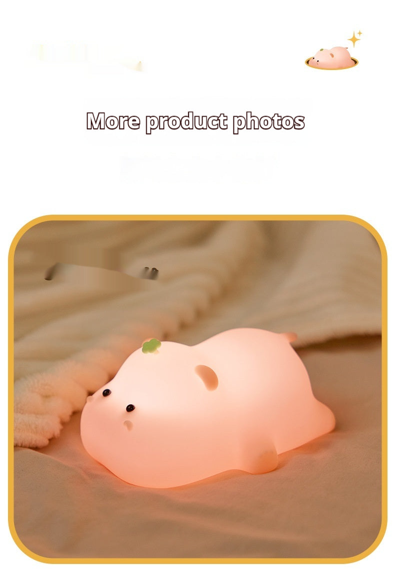 Hippo Silicone Night Lamp