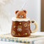 Large Capacity Bear Mug