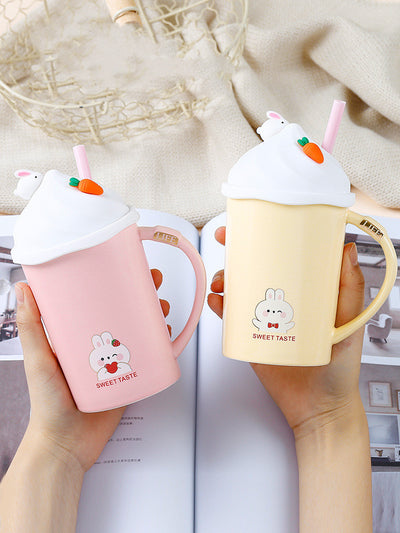 Large Rabbit Korean Cup