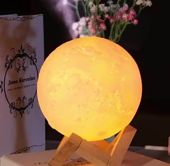 Moon Night Lamp Humidifier