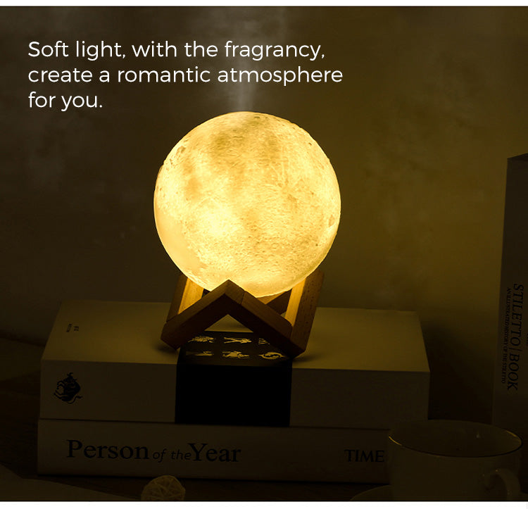 Moon Night Lamp Humidifier