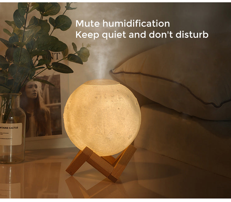 Moon Night Lamp Humidifier