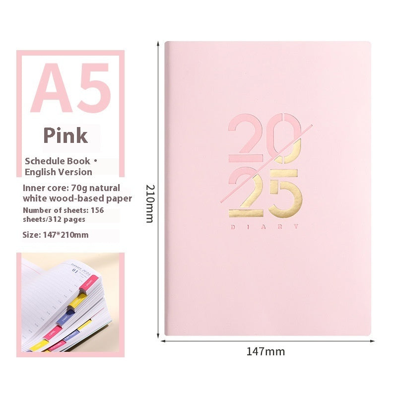 Soft Leather 2025 Planner