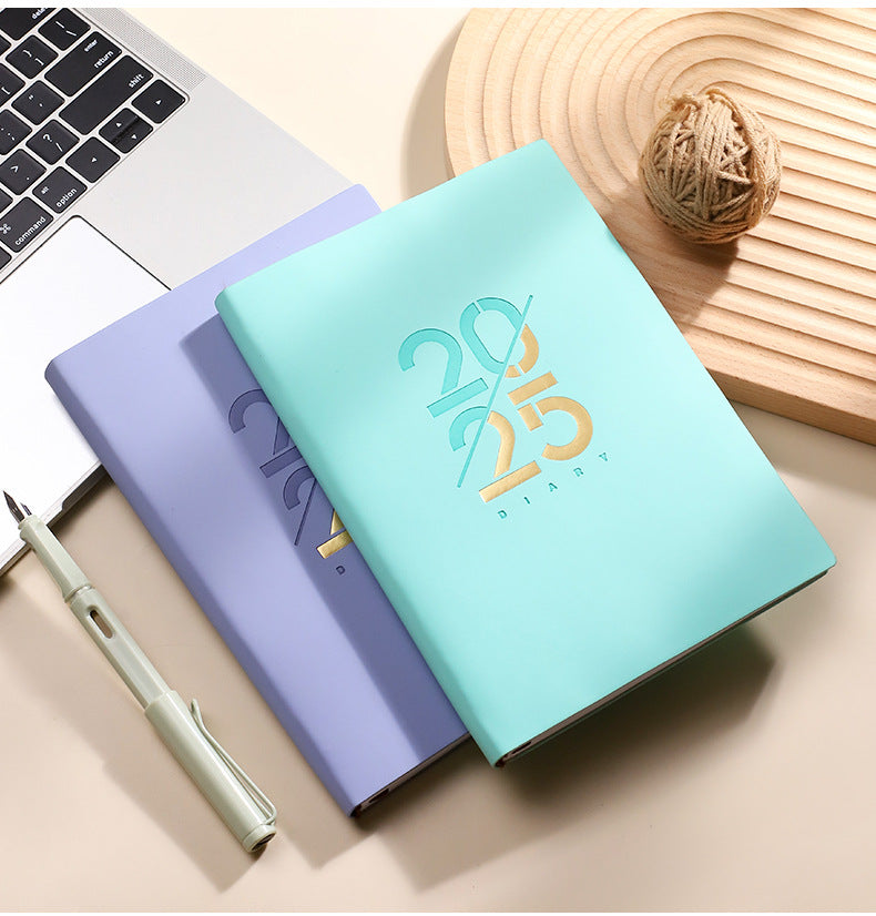 Soft Leather 2025 Planner