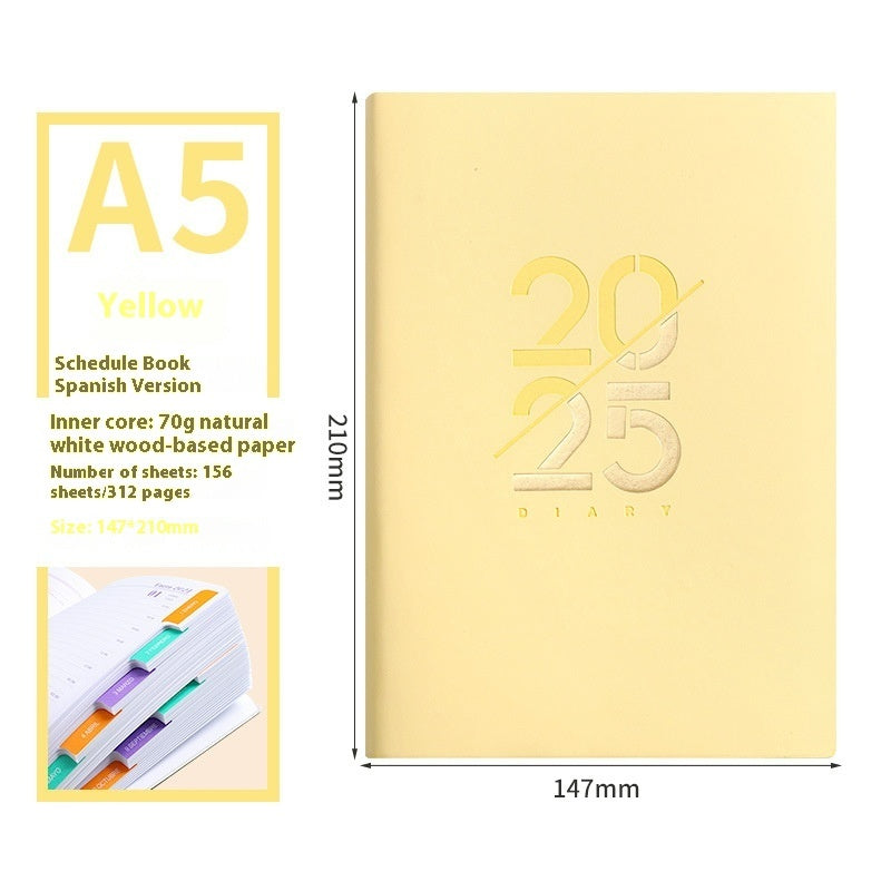 Soft Leather 2025 Planner