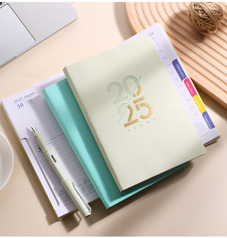 Soft Leather 2025 Planner