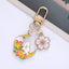 Spring Moon Rabbit Keychain