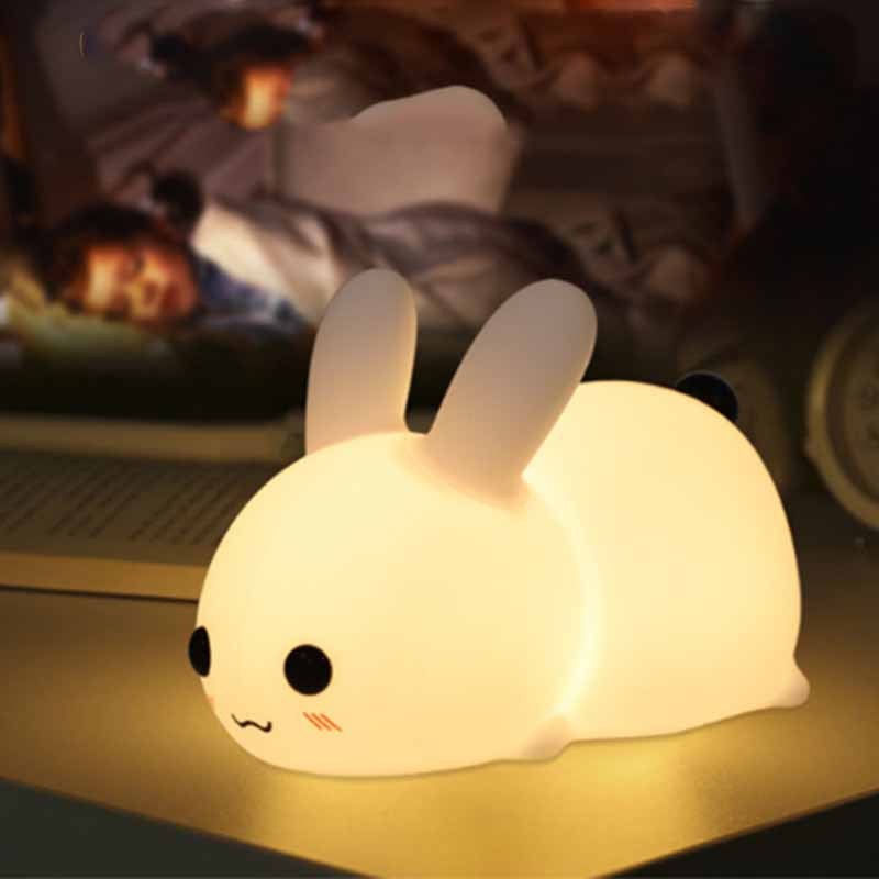 Cute Rabbit Touch Lamp