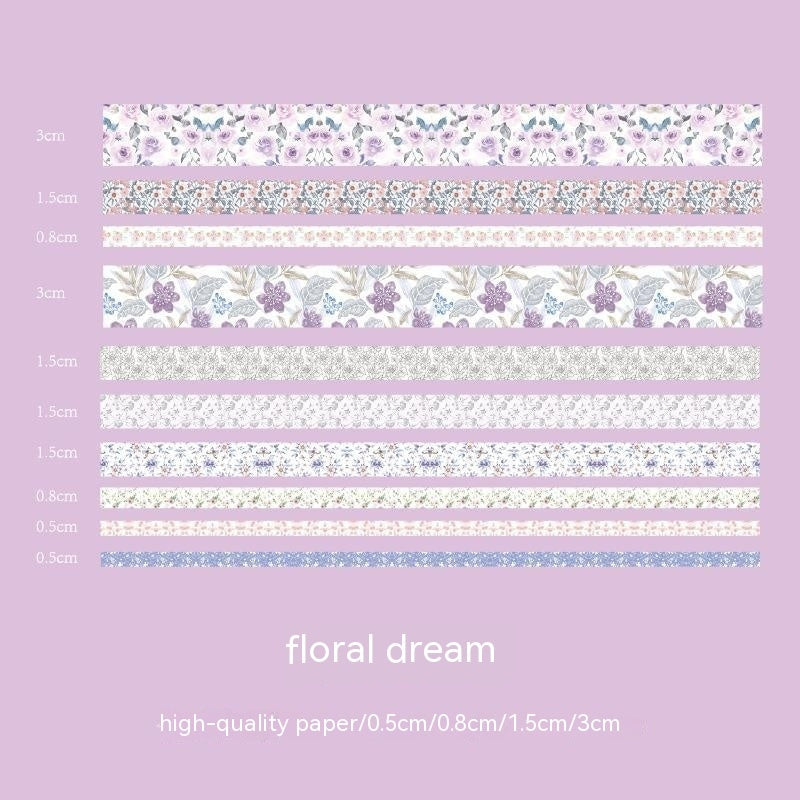 Spring Floral Tapes Set