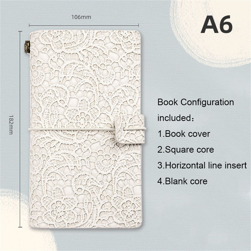 Lace Carved Vintage Notebook